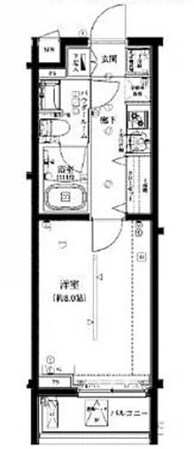 祐天寺駅 徒歩10分 1階の物件間取画像